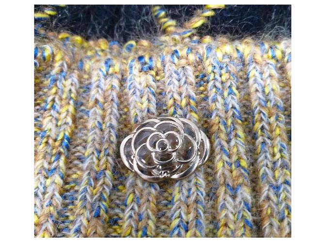 Cappello in Mohair e Seta Chanel Usato - vista 4