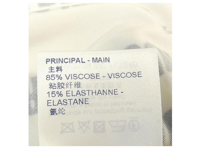 Top Louis Vuitton Negro Beige - vista 3