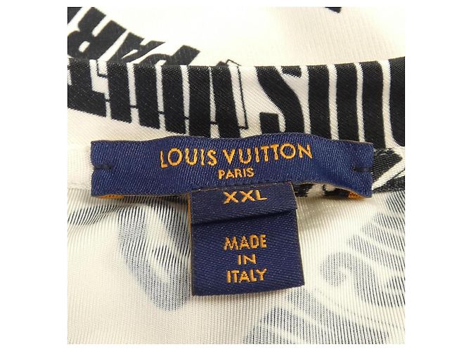 Top Louis Vuitton Negro Beige - vista 4
