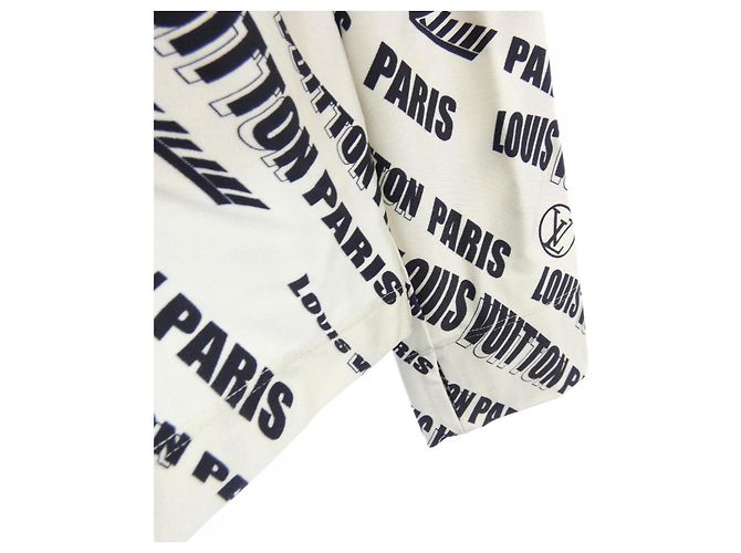 Top Louis Vuitton Negro Beige - vista 6