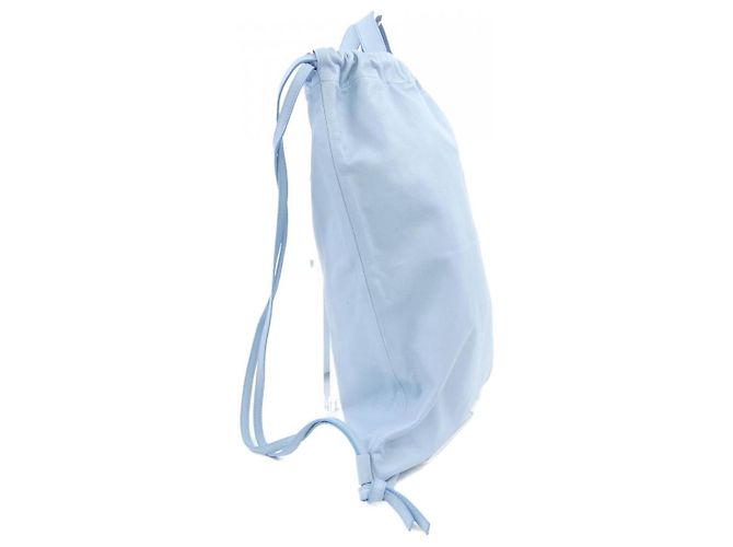 Autre Marque Leder Tote Bag PB0110 Blau - Ansicht 2
