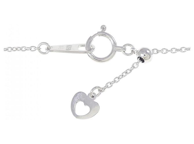 Autre Marque Collana in oro bianco e oro rosa Au750 con diamanti D'oro - vista 5