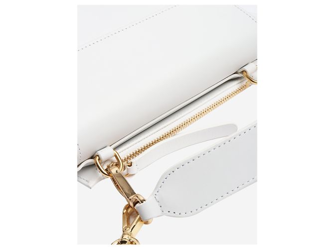 Wandler Borsa a tracolla mini Hortensia bianca - vista 6