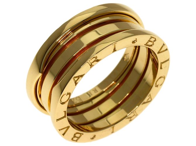 Bulgari Anello Bvlgari B-zero1 2-Band in oro giallo 18K - vista 2