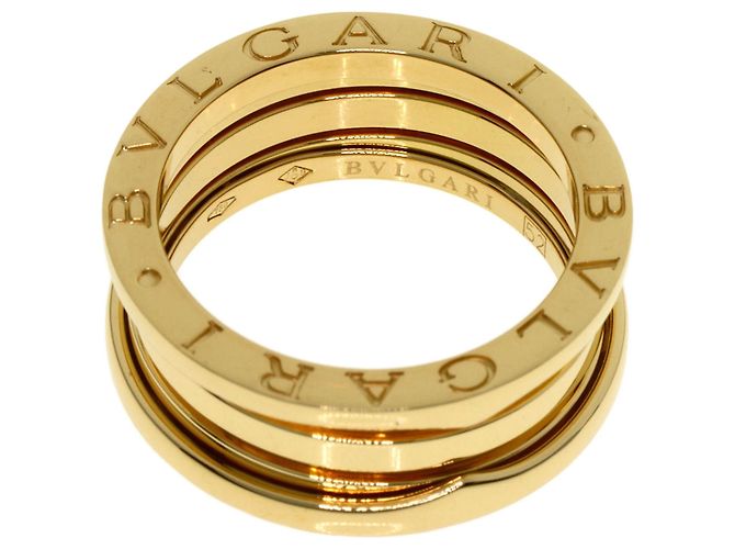 Bulgari Anello Bvlgari B-zero1 2-Band in oro giallo 18K - vista 4