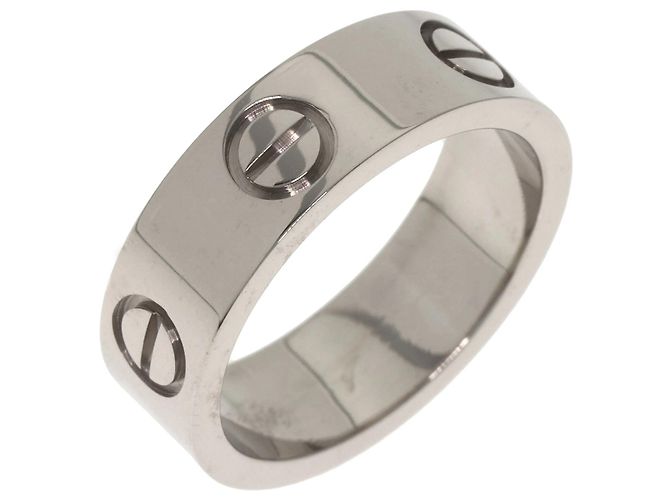 Anello Love Cartier in oro bianco 18K - vista 2