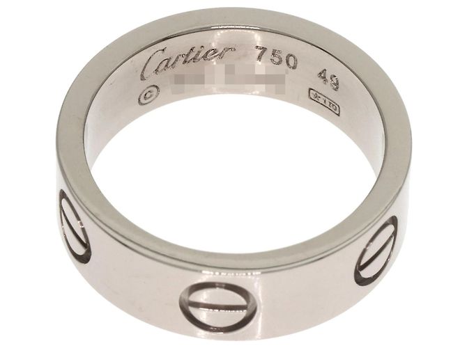 Anello Love Cartier in oro bianco 18K - vista 4