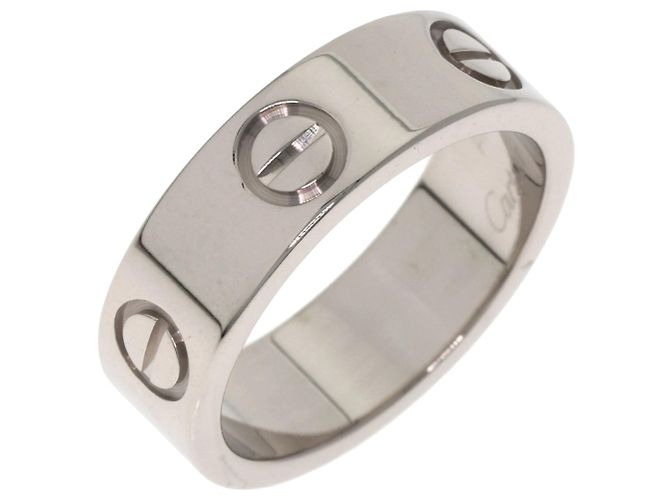 Anello Love Cartier in oro bianco 18K - vista 2