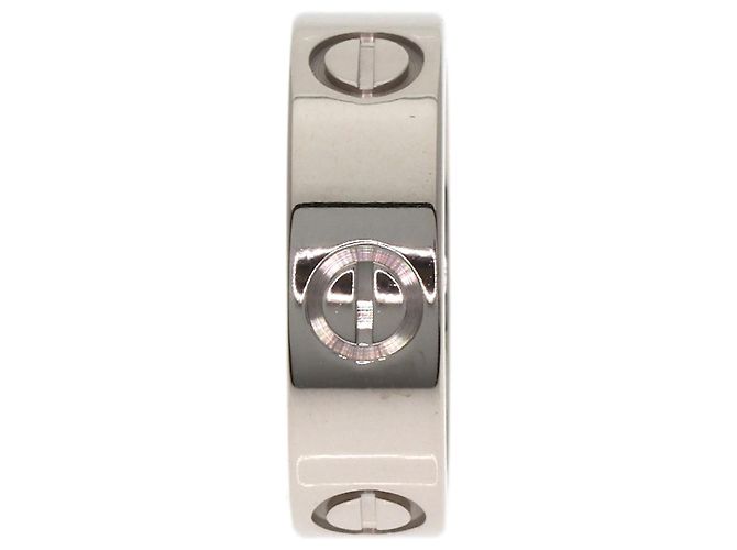 Anello Love Cartier in oro bianco 18K - vista 3