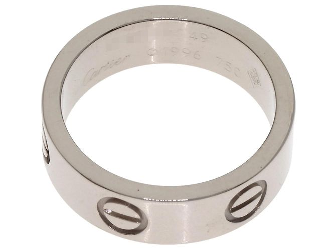Anello Love Cartier in oro bianco 18K - vista 4