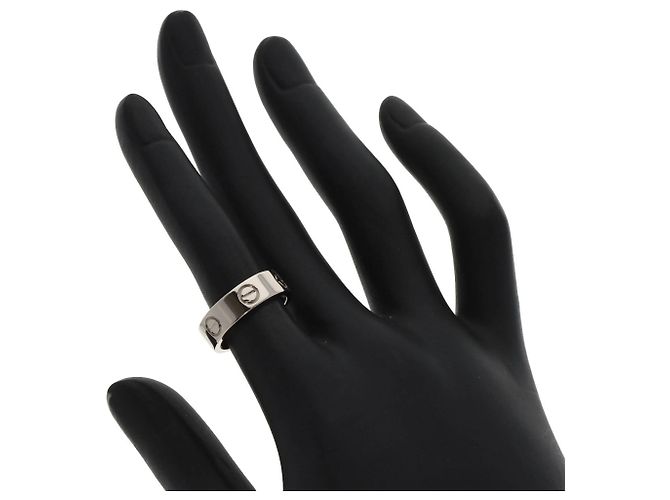 Anello Love Cartier in oro bianco 18K - vista 5
