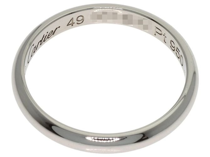 Cartier 1895 Hochzeitsring aus Platin - Ansicht 4