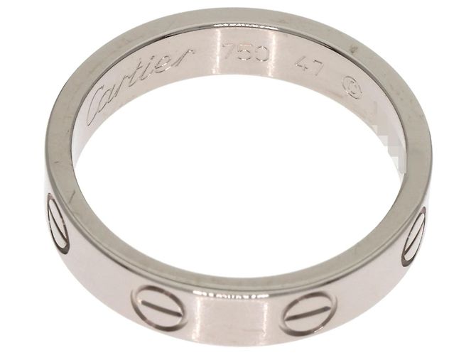 Cartier Mini Love Ring aus 18K Weißgold - Ansicht 4