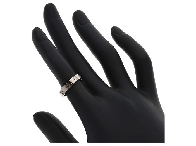 Cartier Mini Love Ring aus 18K Weißgold - Ansicht 5