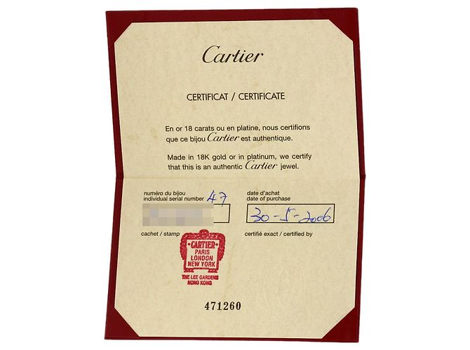 Cartier Mini Love Ring aus 18K Weißgold - Ansicht 7