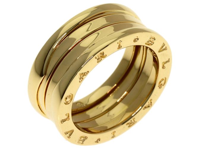 Bulgari Anello Bvlgari B-zero1 a 2 bande in oro giallo 18K - vista 2