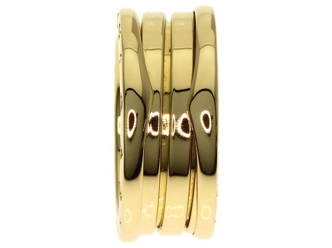 Bulgari Anello Bvlgari B-zero1 a 2 bande in oro giallo 18K - vista 3