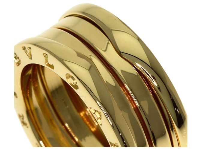 Bulgari Anello Bvlgari B-zero1 a 2 bande in oro giallo 18K - vista 5
