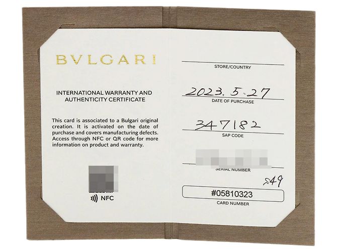 Bulgari Bvlgari Fedi Hochzeitsring aus Platin - Ansicht 8