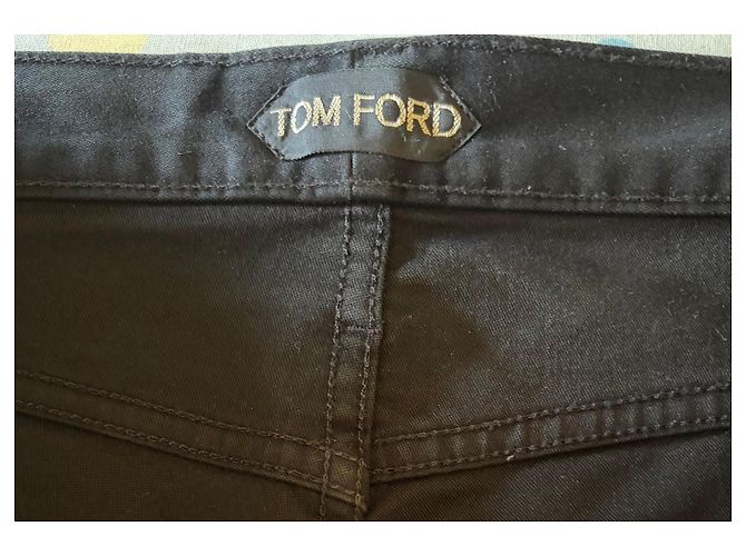 Jeans Slim Neri Tom Ford Nero - vista 4
