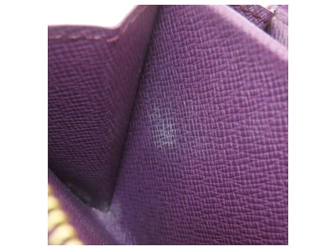 Billetera bi-fold de cuero Epi Louis Vuitton Amarillo - vista 11