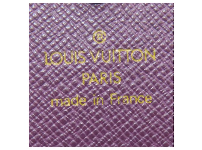 Billetera bi-fold de cuero Epi Louis Vuitton Amarillo - vista 7