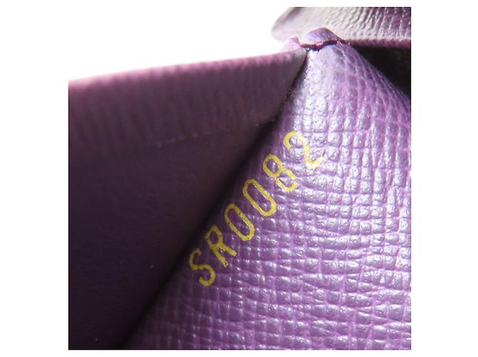 Billetera bi-fold de cuero Epi Louis Vuitton Amarillo - vista 8