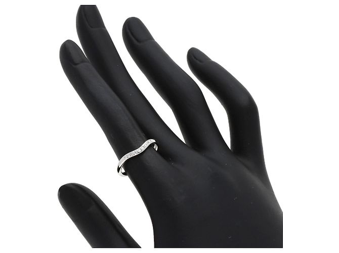 Tiffany & Co. Ring mit gewölbtem Diamantband - Ansicht 6