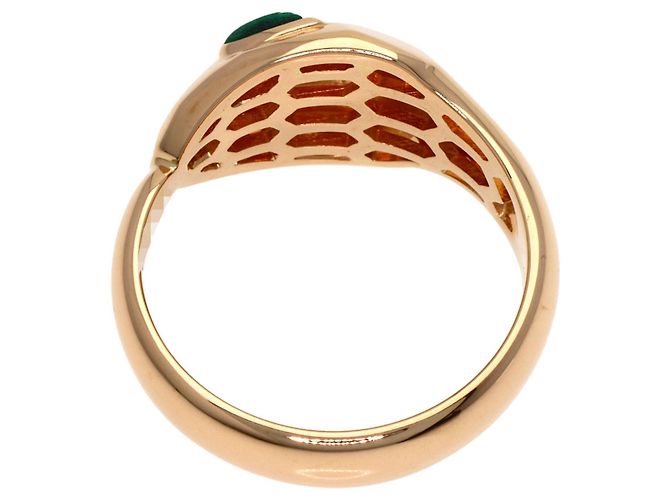 Bulgari Serpenti Diamant Malachit Ring - Ansicht 4