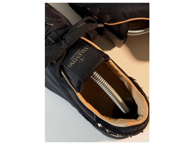 Sneakers Valentino Garavani Rockstud Runner Nero - vista 2