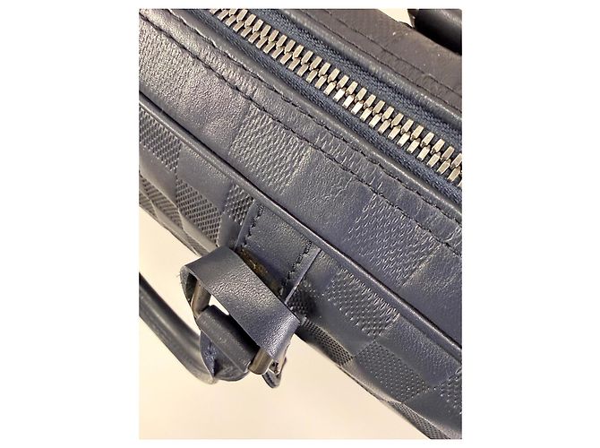 Valigetta Louis Vuitton Damier Graphite Grigio antracite - vista 10