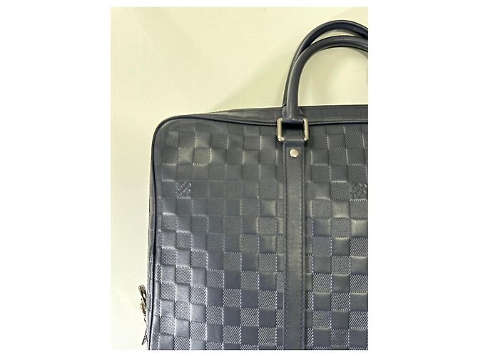 Valigetta Louis Vuitton Damier Graphite Grigio antracite - vista 14