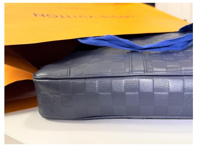 Valigetta Louis Vuitton Damier Graphite Grigio antracite - vista 17