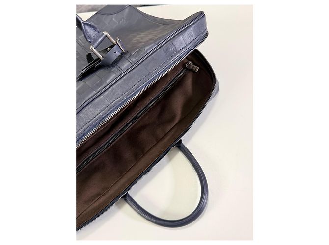Valigetta Louis Vuitton Damier Graphite Grigio antracite - vista 2