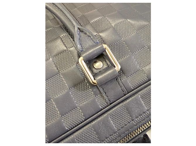 Valigetta Louis Vuitton Damier Graphite Grigio antracite - vista 3
