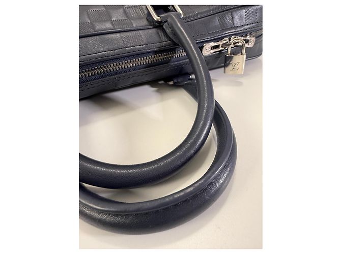 Valigetta Louis Vuitton Damier Graphite Grigio antracite - vista 5