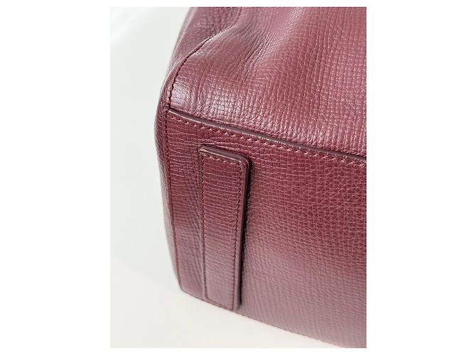 Borsa in pelle bordeaux Dolce & Gabbana Bordò - vista 13