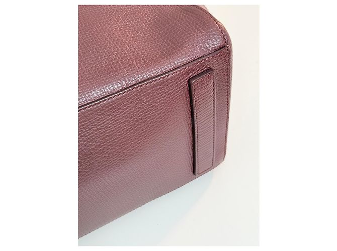 Borsa in pelle bordeaux Dolce & Gabbana Bordò - vista 14