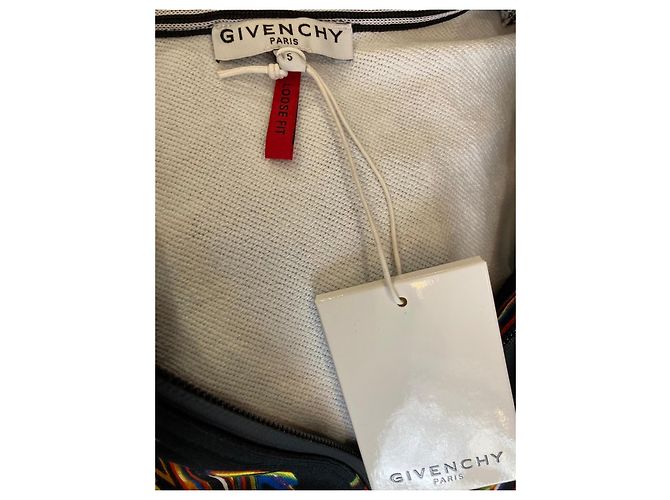 Multicolored Givenchy Hoodie Black Multiple colors - view 4