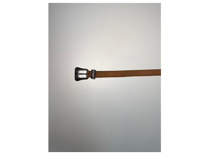 Saint Laurent leather belt Brown - view 17