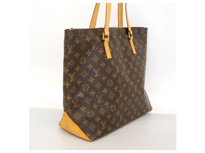 Borsa Tote Cabas Mezzo Monogram Louis Vuitton Marrone - vista 2