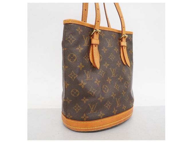 Borsa Tote Bucket PM Monogram Louis Vuitton Marrone - vista 2