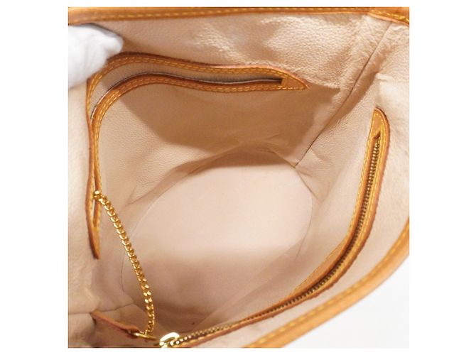 Borsa Tote Bucket PM Monogram Louis Vuitton Marrone - vista 4