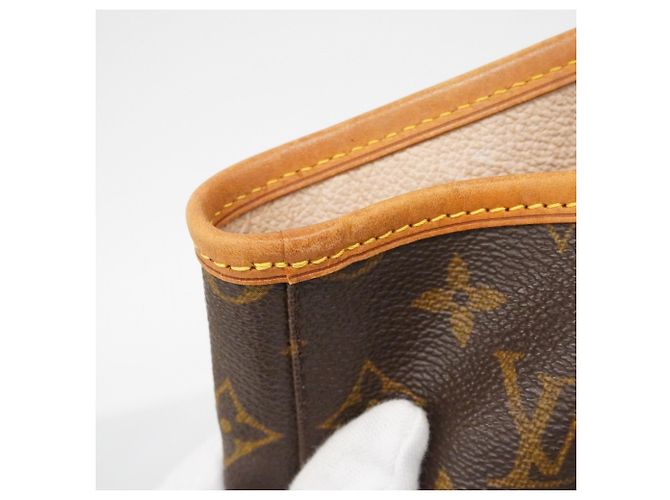 Borsa Tote Bucket PM Monogram Louis Vuitton Marrone - vista 7