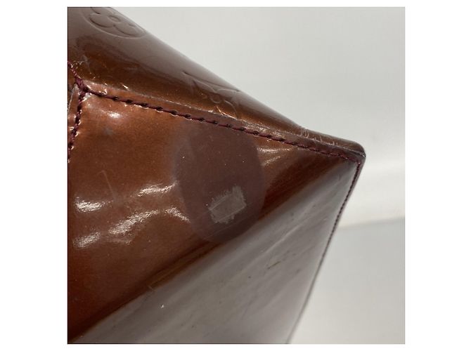 Borsa Tote Vernis Wilshire MM di Louis Vuitton Rosso - vista 6