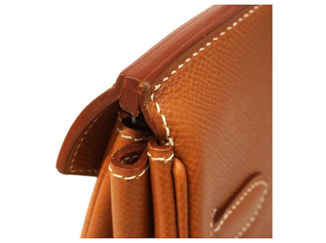 Borsa Haut à Courroies 32 di Hermès D'oro - Ansicht 10