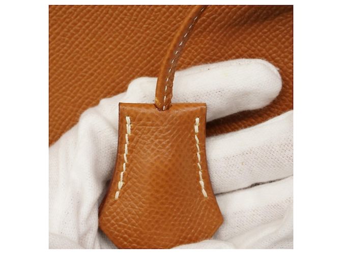 Borsa Haut à Courroies 32 di Hermès D'oro - Ansicht 13