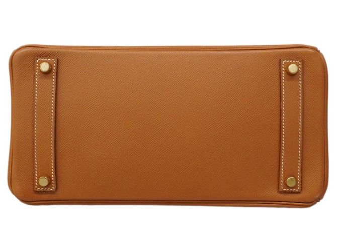 Borsa Haut à Courroies 32 di Hermès D'oro - Ansicht 3