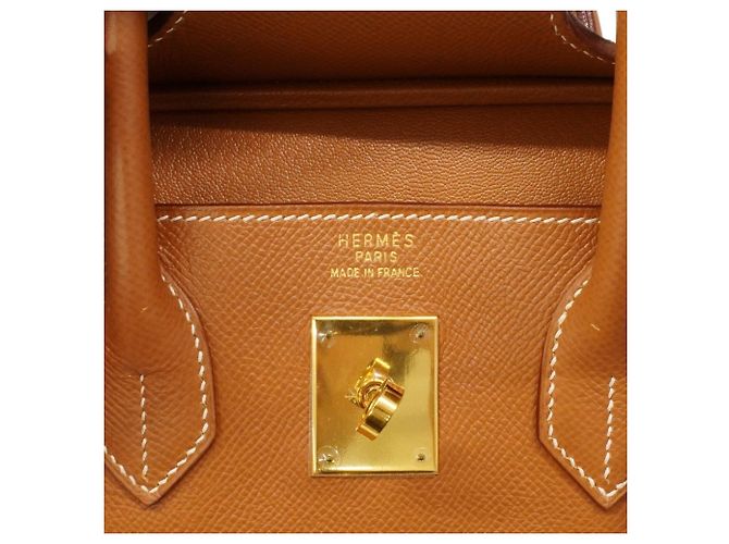 Borsa Haut à Courroies 32 di Hermès D'oro - Ansicht 5