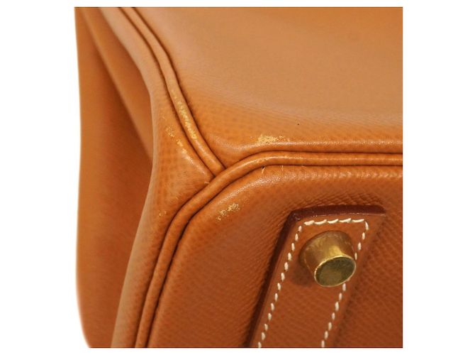 Borsa Haut à Courroies 32 di Hermès D'oro - Ansicht 6
